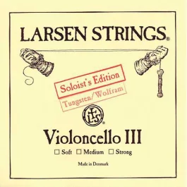 LARSEN ORIGINAL Cello G Single String Size 4/4 Medium Tension (violoncello Iii)