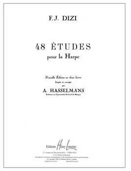 Dizi : 48 Etudes For Harp Vol. 1 (Lemoine)