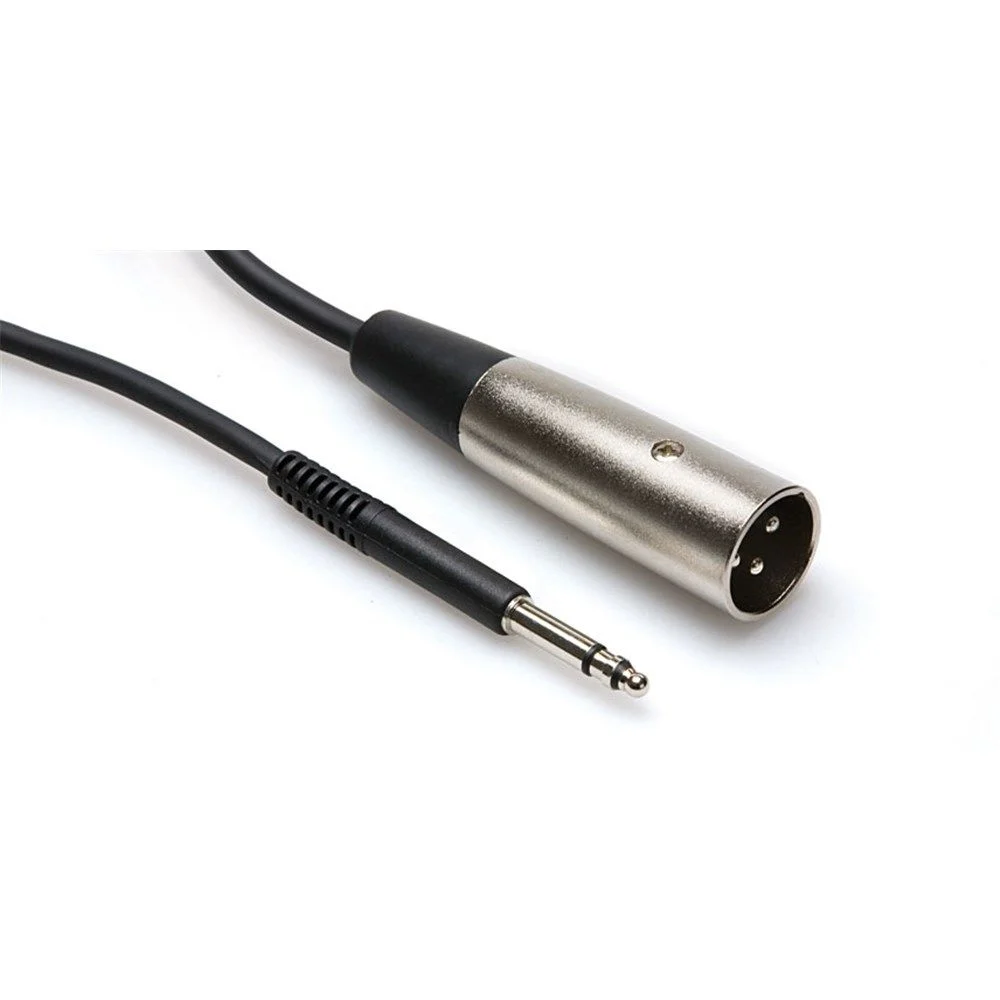 Hosa TTX-103M TT/Bantam TRS to XLR(M) Balanced Interconnect Cable (3ft)