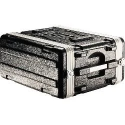 GATOR FRAMEWORKS GR-6L | Molded Polyethylene Rack Case | 6u | 19-inch Deep | Locking