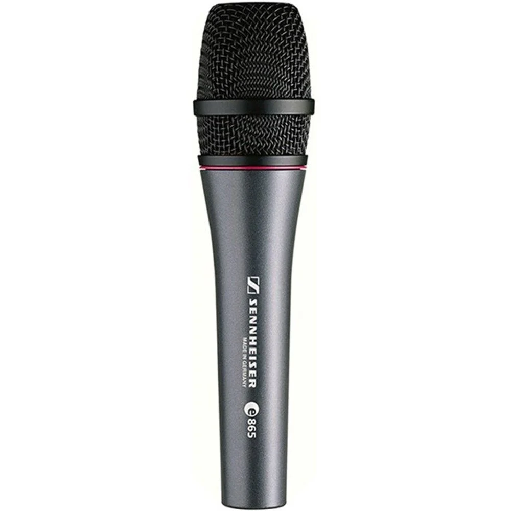 Sennheiser e865 Super-Cardioid Electret Condenser Live Vocal Microphone