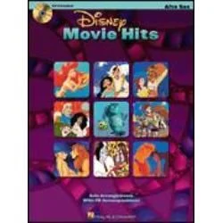 HAL LEONARD DISNEY Movie Hits For Alto Sax With Accompaniment Cd