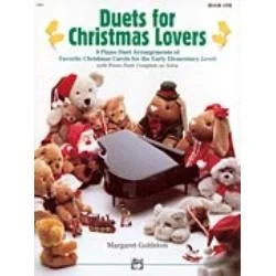 ALFRED DUETS For Christmas Lovers Book 1
