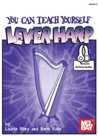 MEL BAY YOU Can Teach Yourself Lever Harp (book + Online Audio)