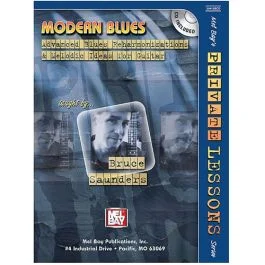 MEL BAY MODERN Blues Advanced Blues Reharomizations & Melodic Ideas For Guitar W/cd