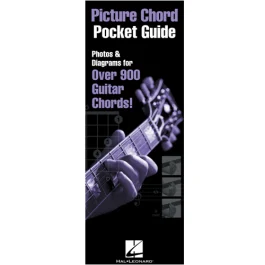 HAL LEONARD PICTURE Chord Pocket Guide Photos & Diagrams For Over 900 Guitar Chords