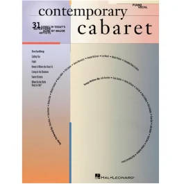 HAL LEONARD CONTEMPORARY Cabaret 31 Songs In Today's Repertoire Piano Vocal Guitar