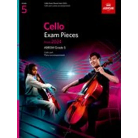 ABRSM Cello Exam Pieces Grade 5 from 2024 - Score & Part