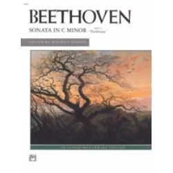 ALFRED BEETHOVEN Sonata In C Minor Opus 13 'pathetique' Edited Maurice Hinson