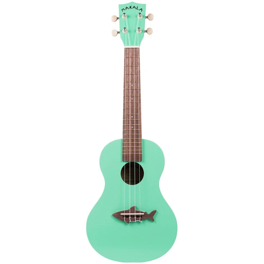 Kala Makala MK-CS/GRN Surf Green Concert Shark Ukulele