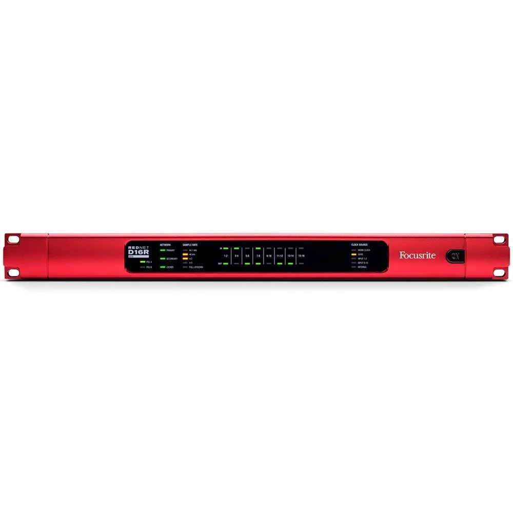 Focusrite RedNet D16R MkII 16x16 AES3 I/O w/ Independent Level Control