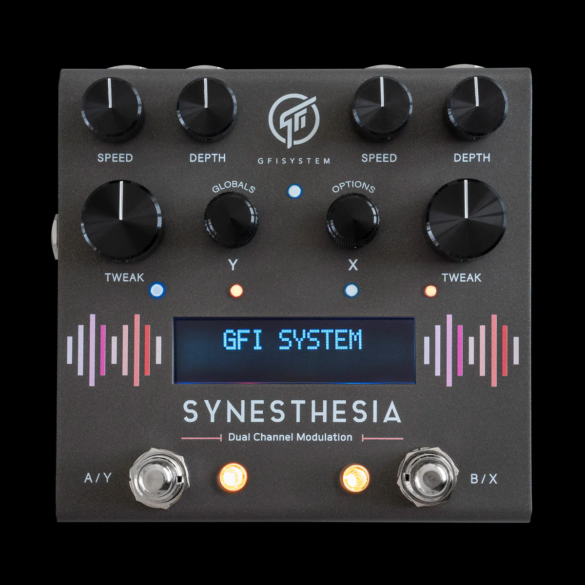 GFI System Synesthesia Dual-Engine Modulation Guitar Effect Pedal
