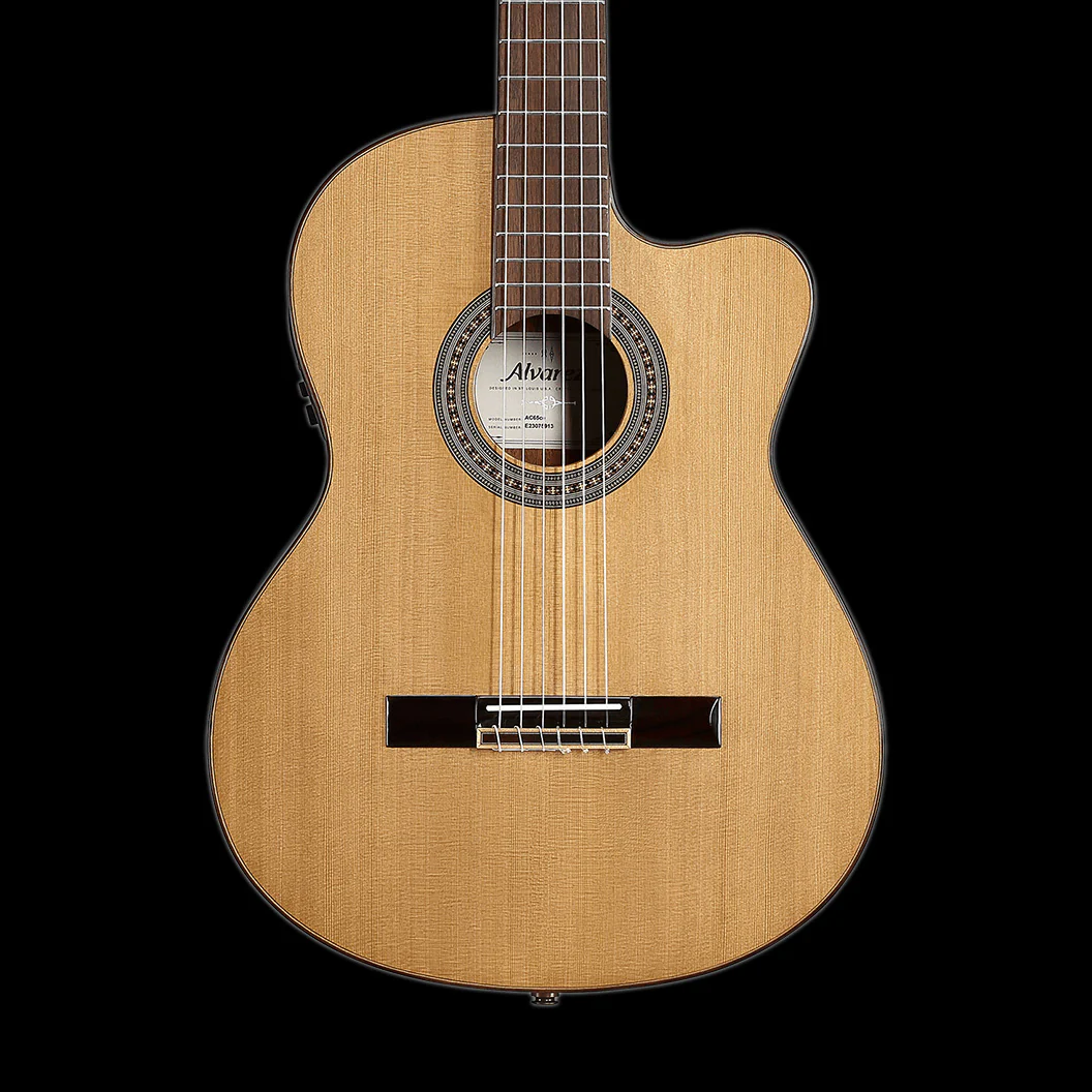 Alvarez AC-65HCE Artist 65 Series Classical Hybrid Electric Guitar