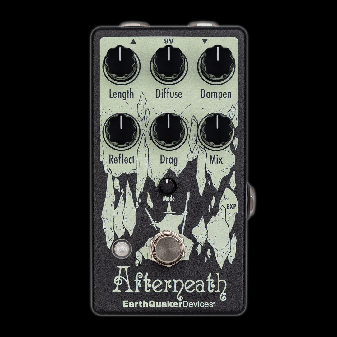 EarthQuaker Devices Afterneath V3 Reverb Guitar Effect Pedal