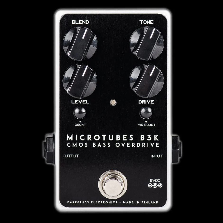 Darkglass Electronics Harmonic Booster: Clean Bass Preamp Effect Pedal