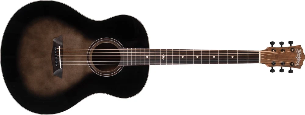 Washburn bella tono studio 9 acoustic guitar charcoal spruce walnut BTS9CH-D
