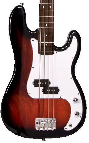 Bass Guitar Body Pre Wired & Loaded - Redburst