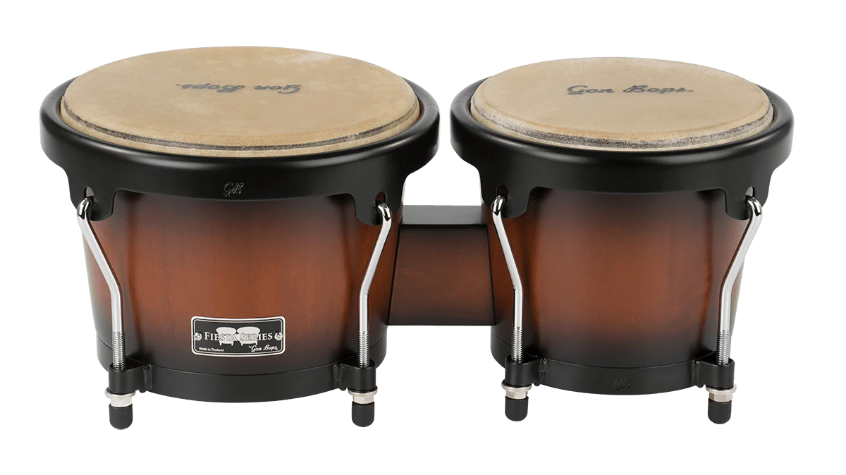 Gon Bops FS785SB Fiesta Series Bongo Sunburst 7 & 8.5"