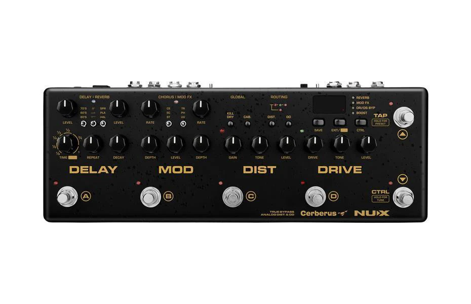 NUX Multi-Function Effect Pedal CERBERUS