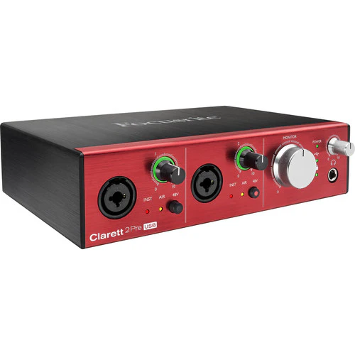 Focusrite Clarett USB 10x4 USB Audio Interface CLARETT-2PRE-USB