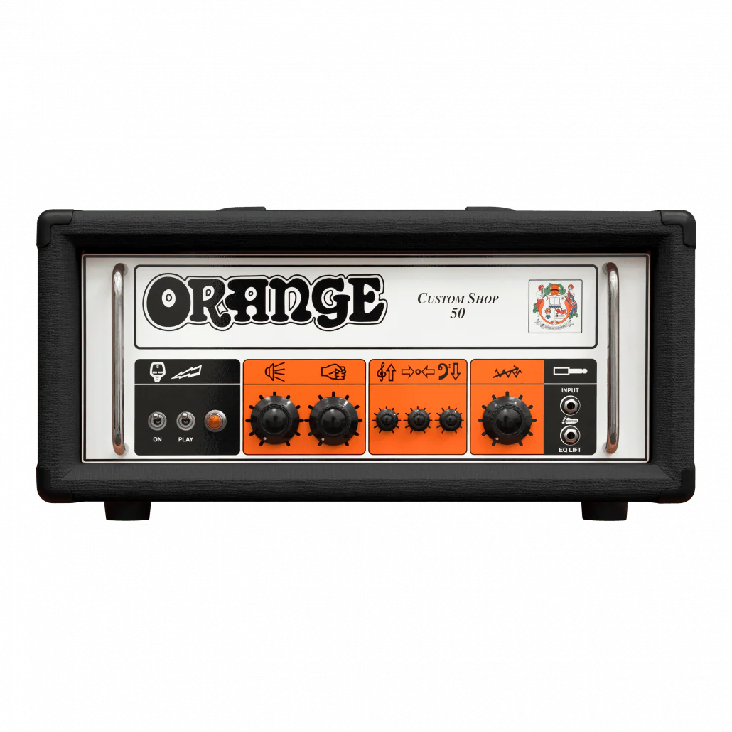 Orange CS50 Custom Shop 50-watt Tube Guitar Amp Head - Black
