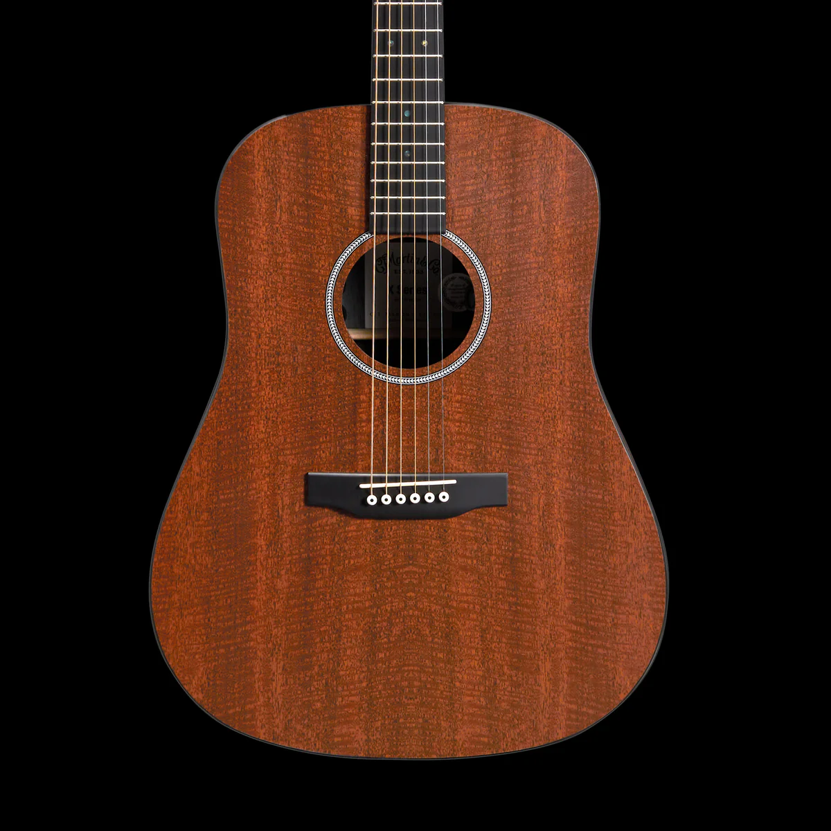 Martin D-X1E Mahogany Acoustic-Electric Guitar with Gig Bag