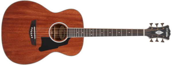 D'Angelico Excel Tammany Acoustic / Electric Guitar, Natural Mahogany DAEOMNMHAP