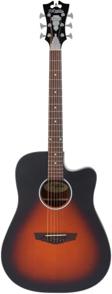D'Angelico Premier Bowery LS Electric Guitar, Satin Vintage Sunburst DAPLSD500SVSBCP
