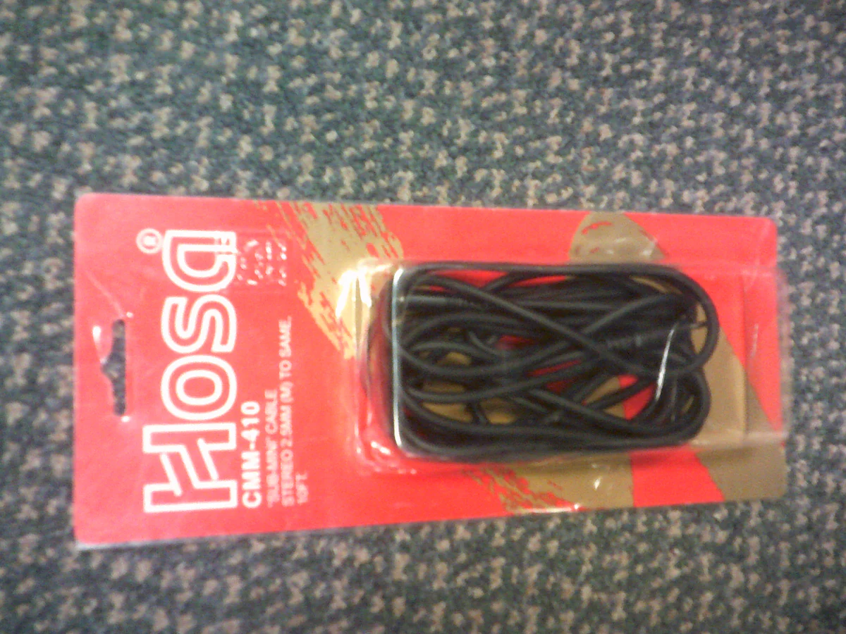 Hosa CMM-410 Cable
