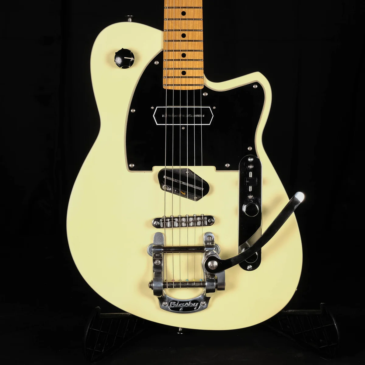 Pre Owned Reverend Buckshot White with Bigsby Electric Guitar With HSC