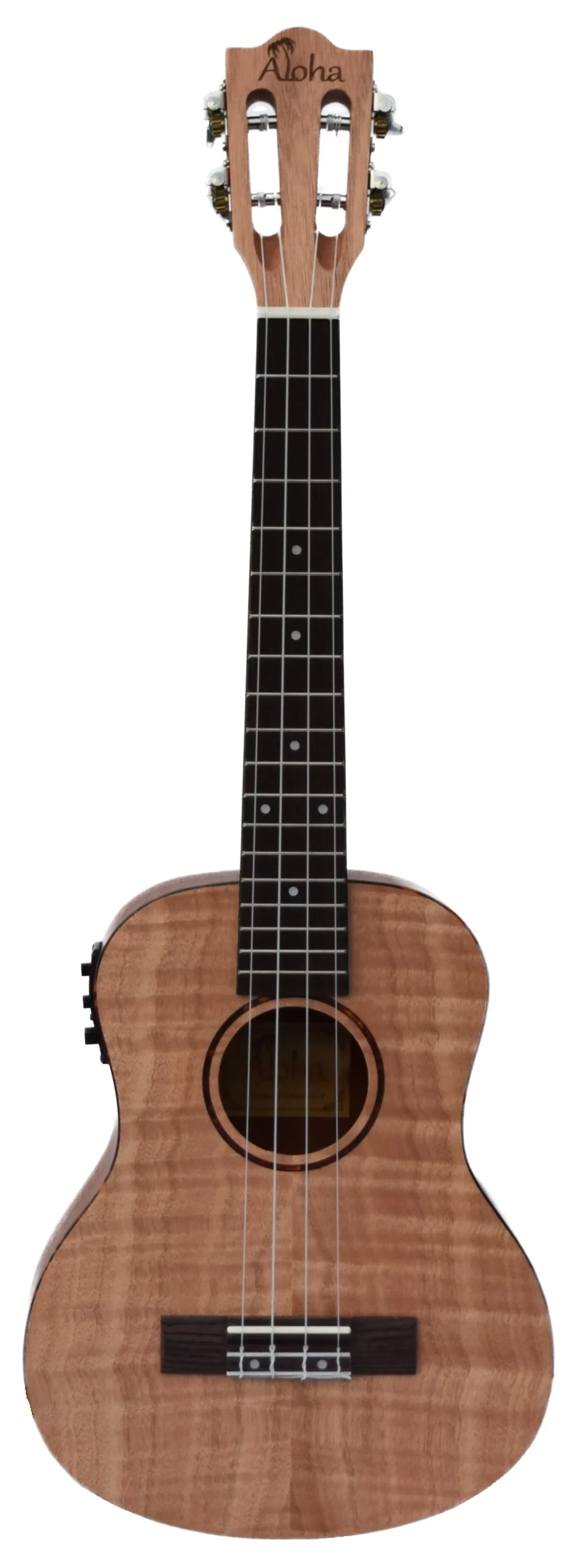 Aloha Flamed Okoume Acoustic Electric Ukulele - Tenor