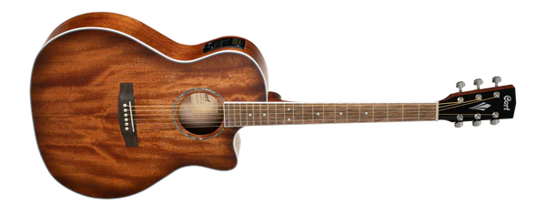 Cort GA MEDX Mahogany Open Pore Electro-Acoustic Guitar