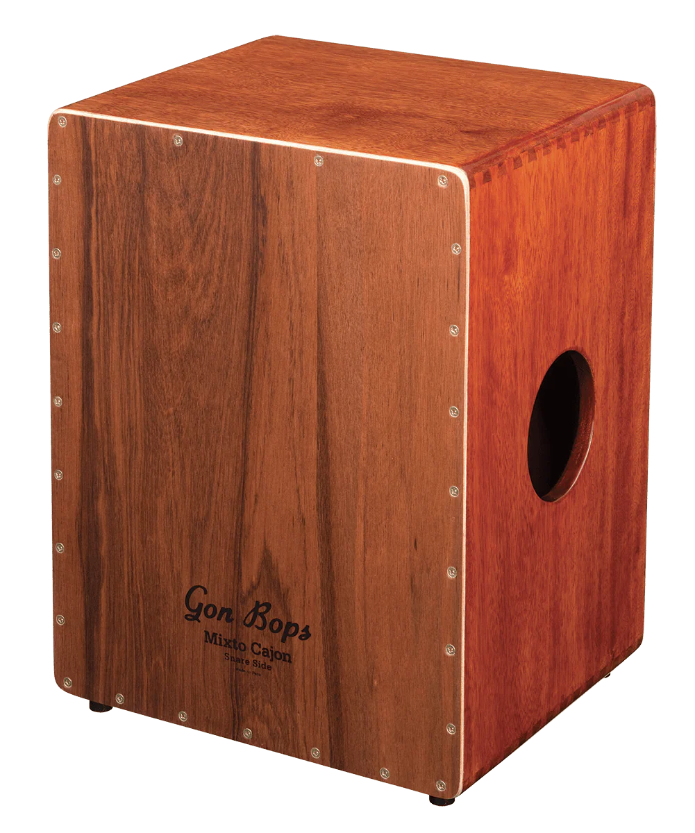 Gon Bops Mixto Cajon with Carrying Bag