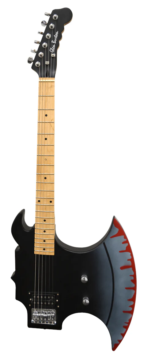 Glen Burton USA AXE Shape Electric Guitar