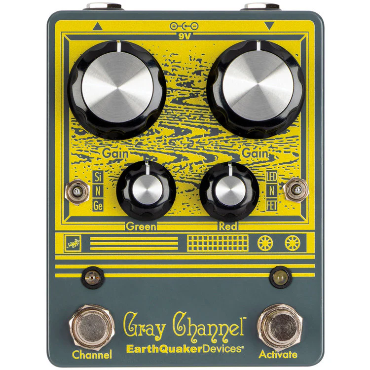 EarthQuaker Devices Gray Channel V2 Overdrive Pedal