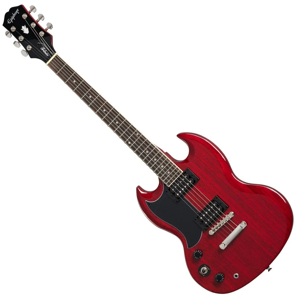 Epiphone E1SGTCHNHLH LEFT HAND SG TRIBUTE E1 ELECTRIC GUITAR - CHERRY