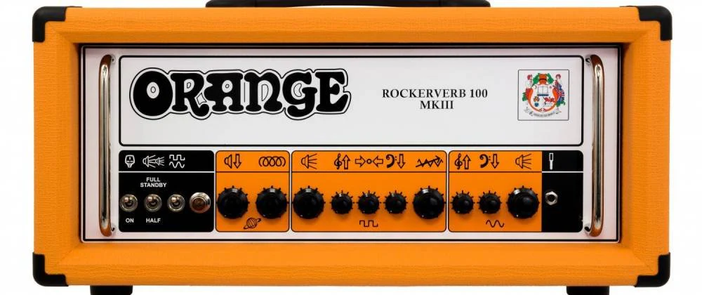 Orange RK100H MKIII 100w Class A/B Twin channel valve guitar amp head with attentuator, reverb and switchable to 70w/50w/30w