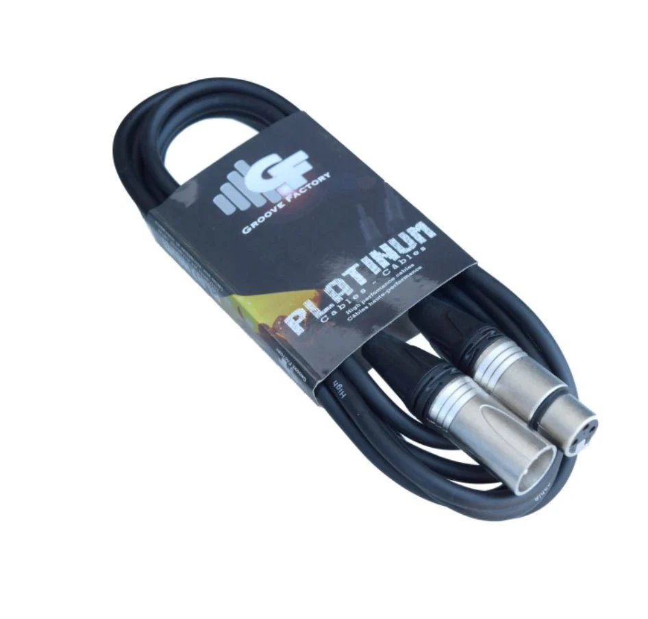 GROVE FACTORY PLATINUM SERIES MICROPHONE CABLE 1/4 Male to XLR Female - 10 FEET