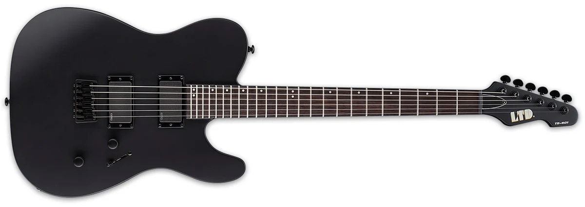 ESP LTD TE-401 Electric Guitar Black Satin LTE401BLKS