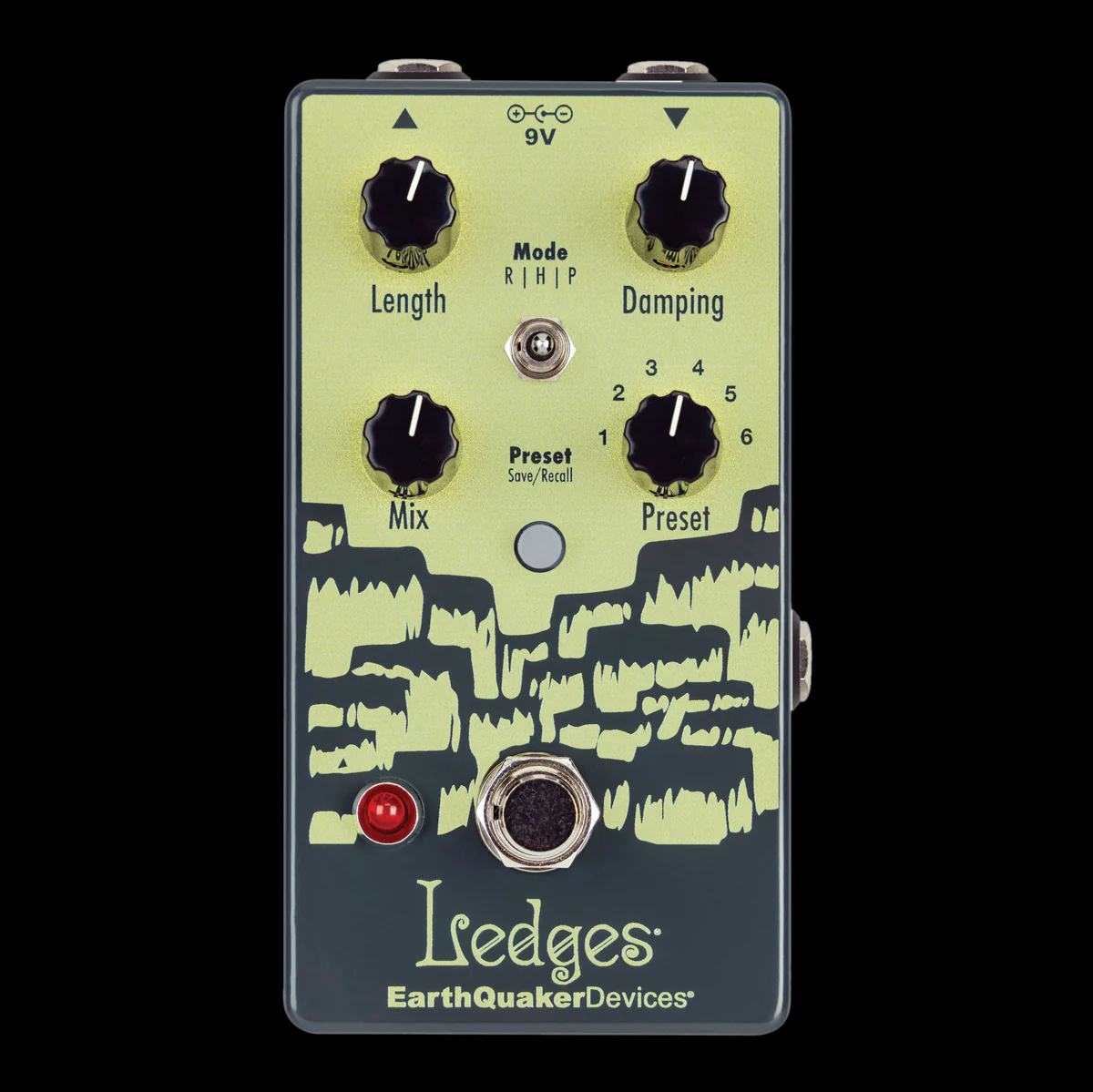 EarthQuaker Devices Ledges Tri-Dimensional Reverberation Machine Pedal