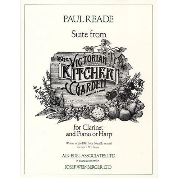 Reade - Suite From The Victorian Kitchen Garden - Clarinet