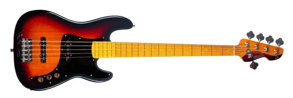 Markbass GV5 Gloxy Passive 5-String Electric Bass, 3-Tone Sunburst MB-GV-5-GLOXY-3TSNB-PASS
