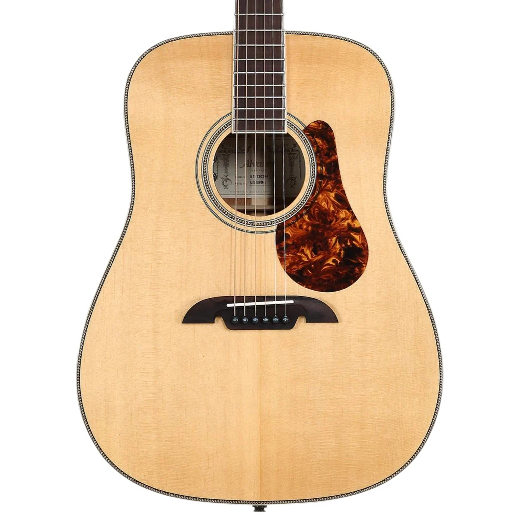 Alvarez MD60EBG Masterworks Bluegrass Dreadnought Acoustic Electric Guitar with Gig Bag