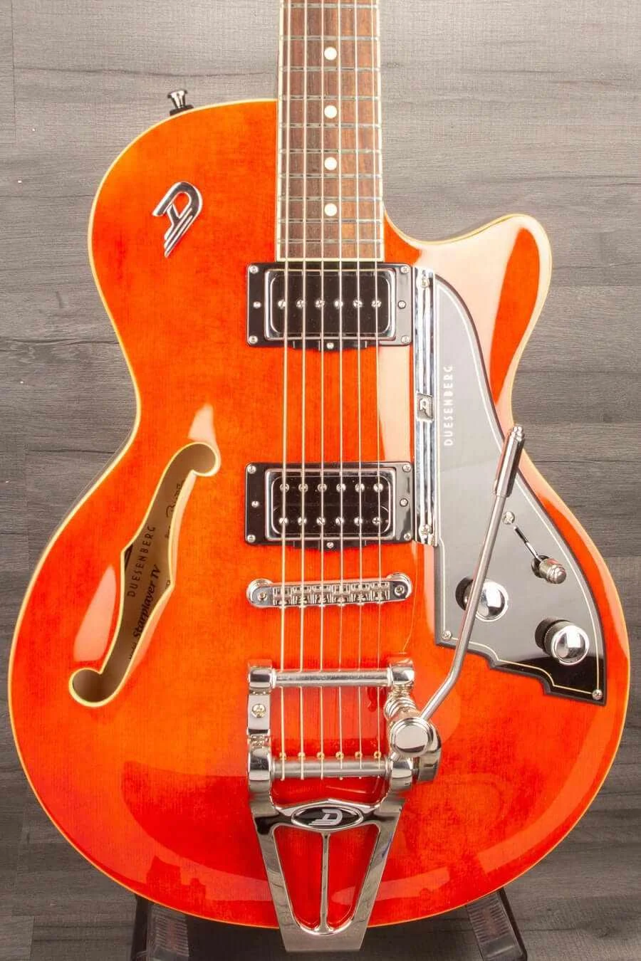 Duesenberg Starplayer TV Electric Guitar - Vintage Orange (Includes Hard Case)