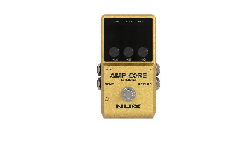 NUX Amp Core Studio Effects Pedal Brand: NUX Model: NCA-1