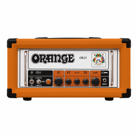 Orange OR15H 15 watts Single channel valve guitar amp head with FX loop, switchable to 7 watts