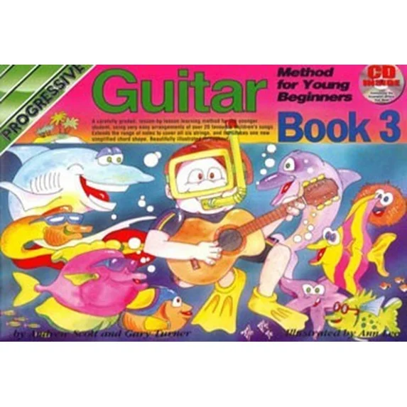 Progressive Guitar Method For Young Beginners Book and Download