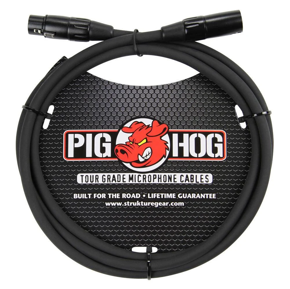 PIG HOG 8MM MIC CABLE, 6FT XLR