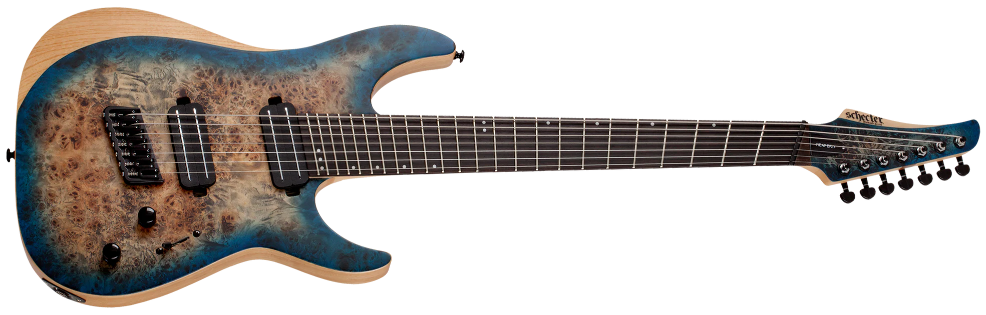 Schecter Reaper-7 Multiscale 7 String Satin Sky Burst 1510-SHC