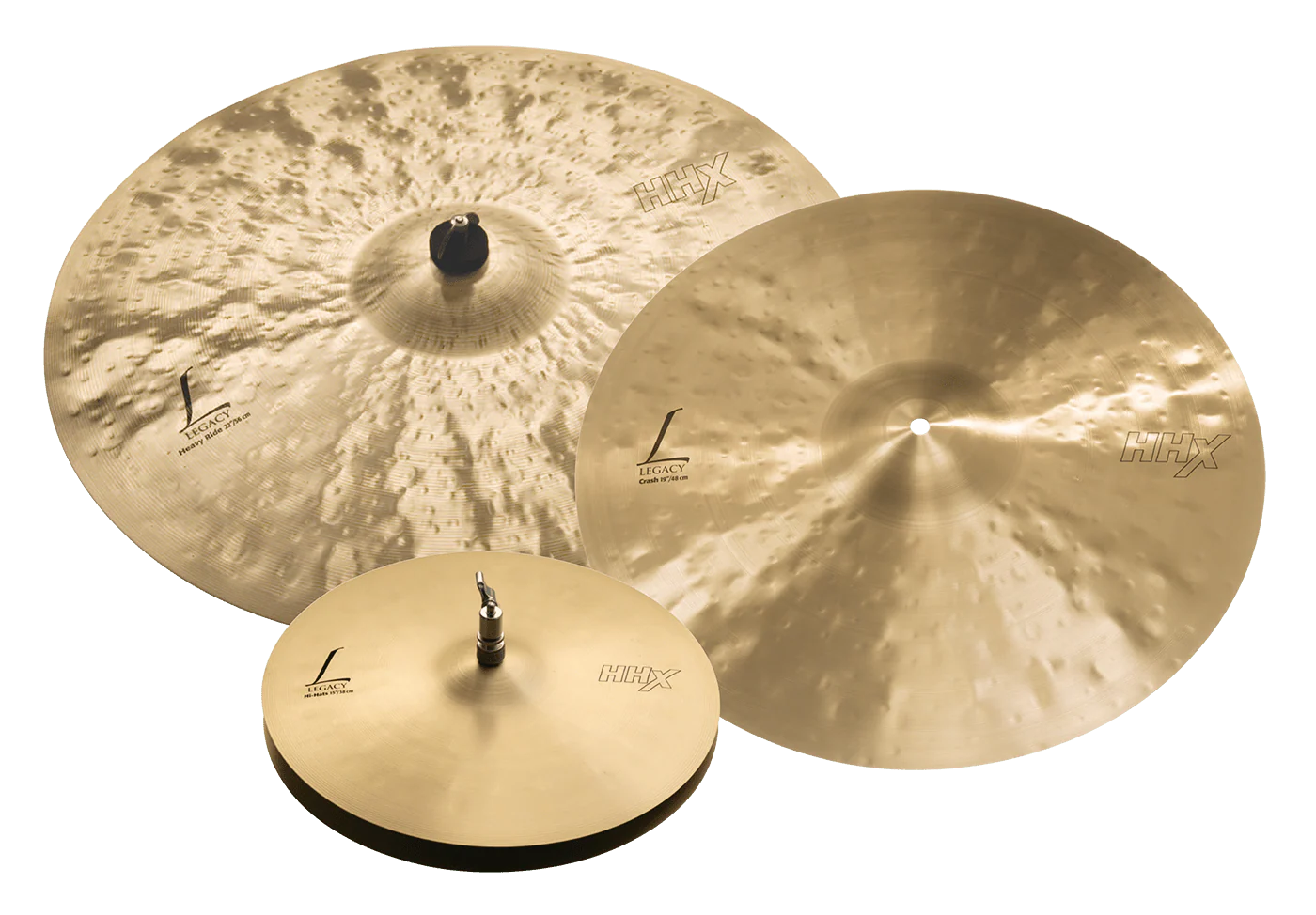 SABIAN 15005XLN HHX Legacy Set 3-Pack Cymbal Package Made In Canada